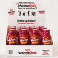 Wanna Shot Berry Counter Display |12 Pack