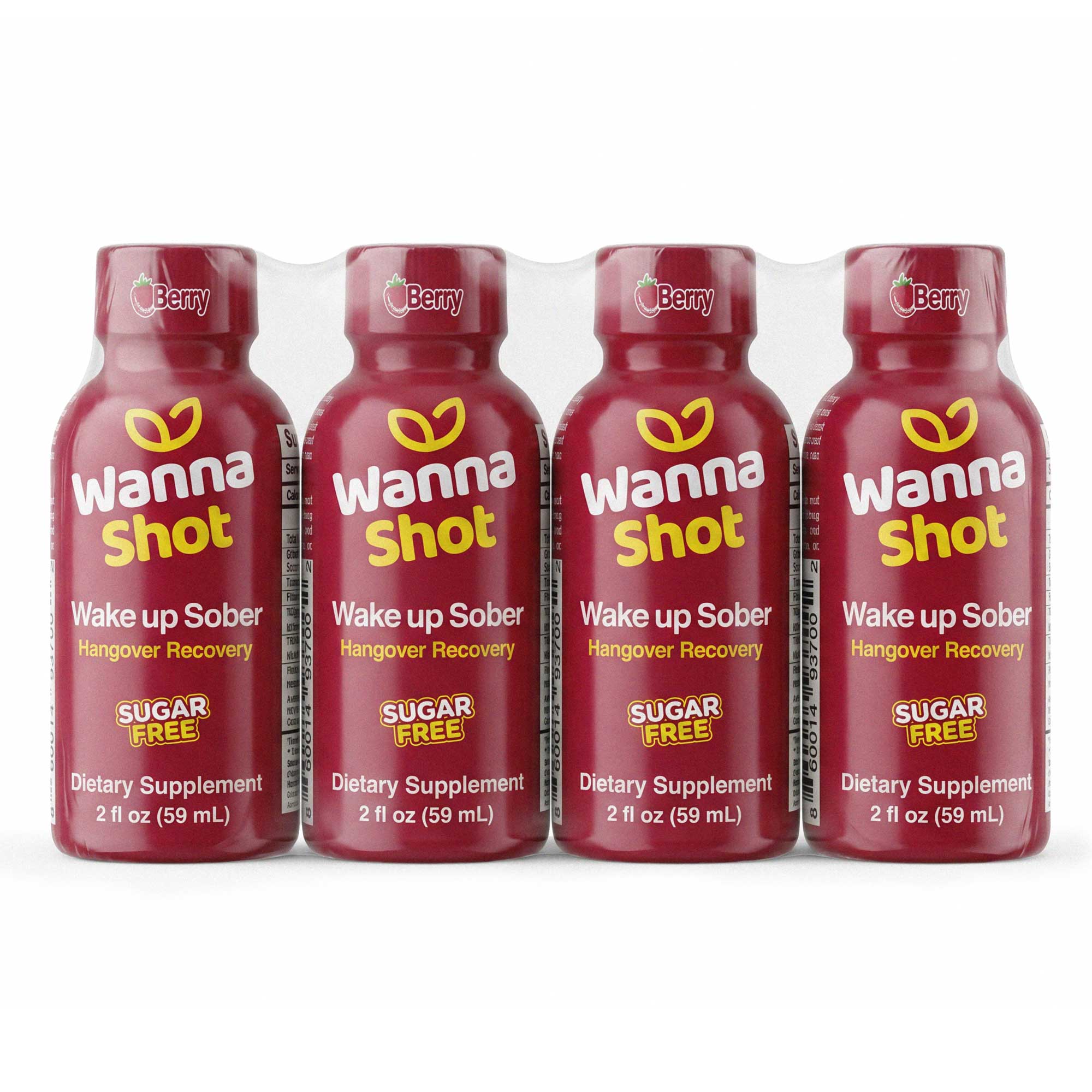 Wanna Shot Berry 4-Pack